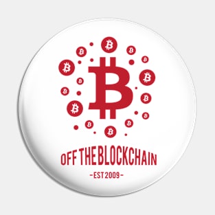 Off the Blockchain Pin