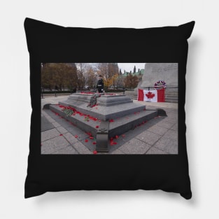 Canadian War Memorial in Ottawa, Canada Pillow