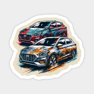 Hyundai Accent Magnet