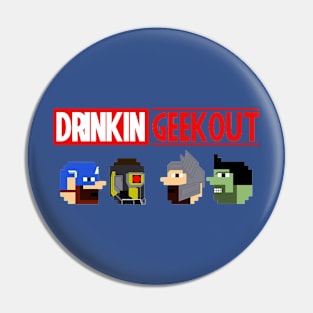 DrinkIN GeekOUT (Marvel) Pin
