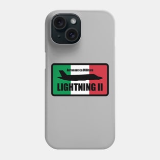 Italian F-35 Lightning Phone Case