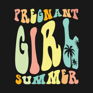 Pregnant Girl Summer T-Shirt