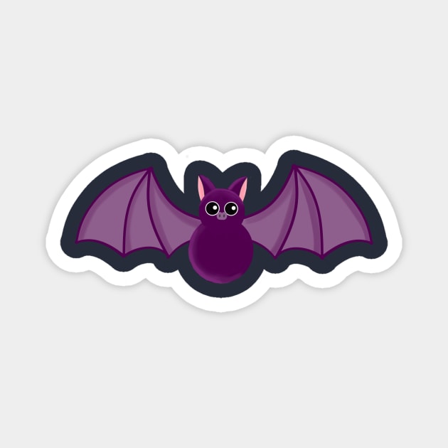 Cute Little Bat Magnet by AlondraHanley