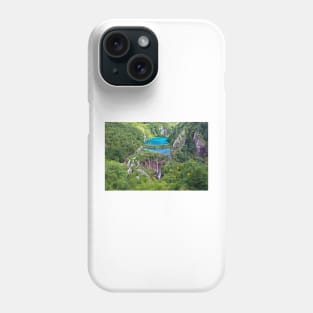 Lakes in the green Phone Case