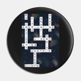 Astrology Crossword Pin