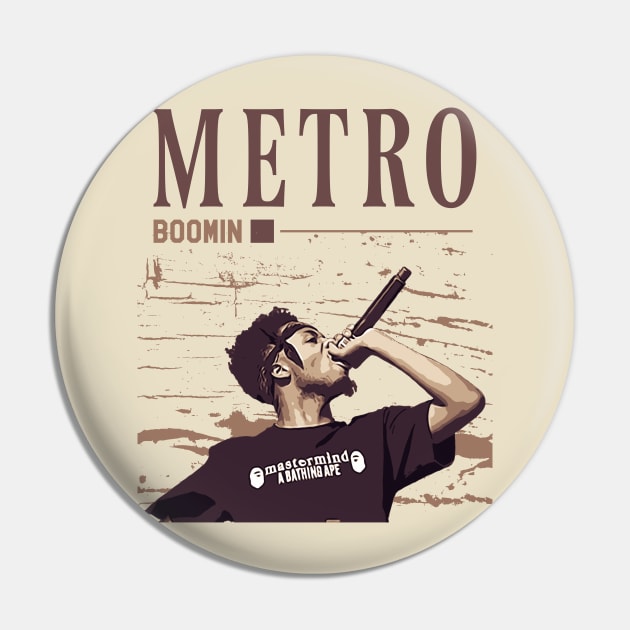 Metro Boomin Pin by Degiab