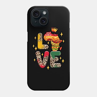 Juneteenth Love Phone Case