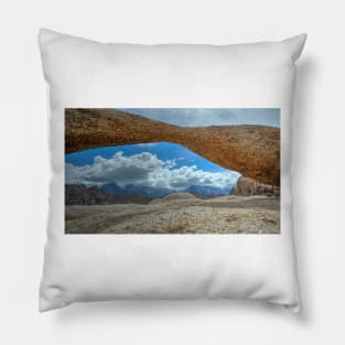 Lathe Arch Between Storms Pillow