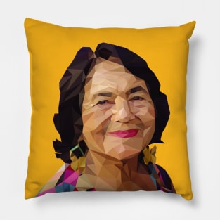 Dolores Huerta Pillow