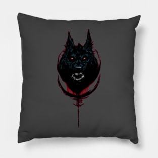 Lunar Eclipse Werewolf Pillow