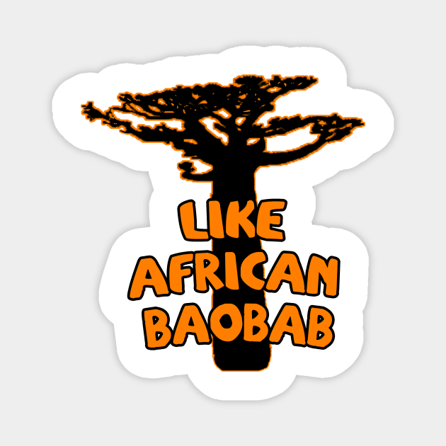 Baobab Magnet by Vrbex