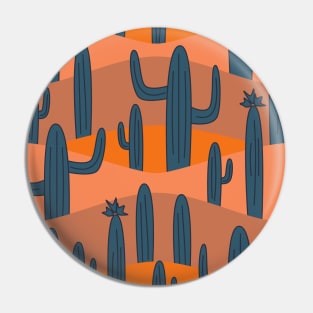 Saguaro Cactus (Misty) Pin