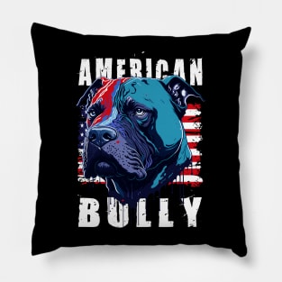 American Bully Dog Pillow