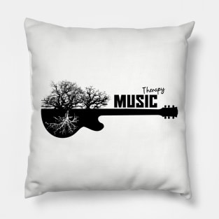 Music therapy, natural Pillow