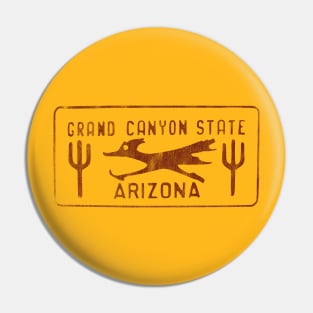 Grand Canyon State Arizona Pin