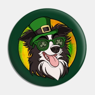 Irish Border Collie Pin