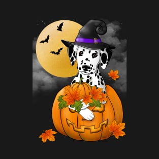 Dalmatian Witch T-Shirt