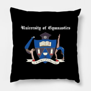 University of Gymnastics (Dark) Pillow