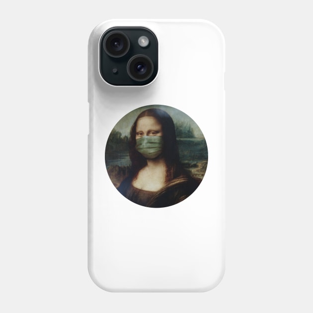 La Joconde Phone Case by FunnyMoonCosmic