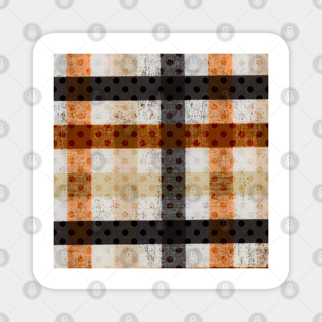 Plaid Jam Autumn Magnet by L'Appel du Vide Designs by Danielle Canonico