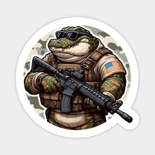 Tactical Crocodile Operator Magnet