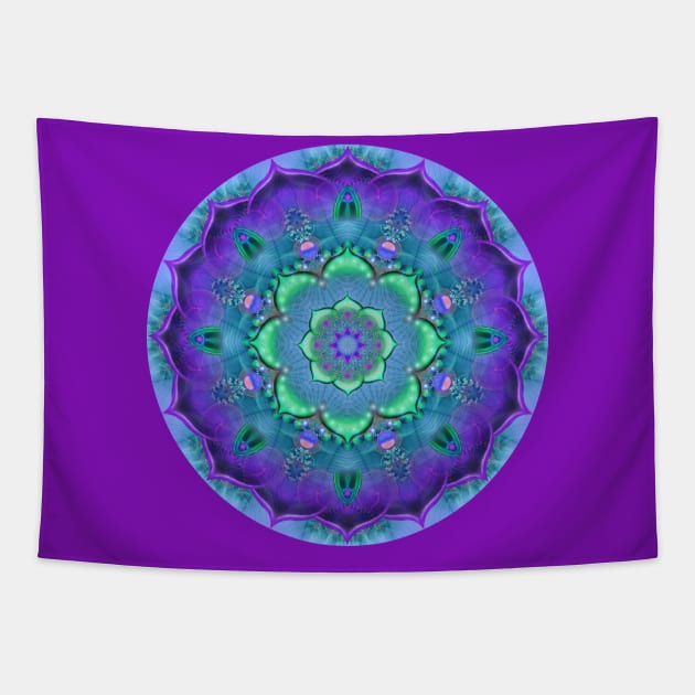 Mandala Magic - Daily Focus 3.16.2024 Tapestry by Mandala Magic