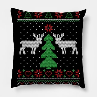 Ugly Christmas Sweater Pillow