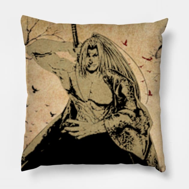 Kojiro Sasaki Pillow by lazymost