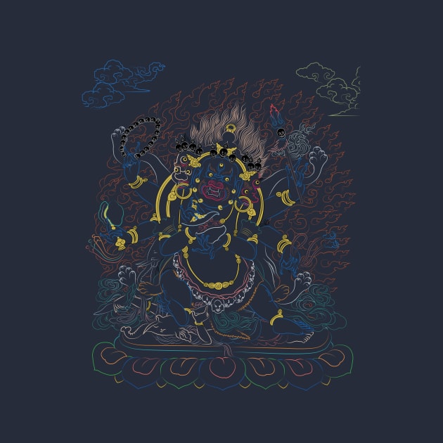 Mahakala by blurryfromspace