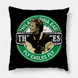 Princes Diana Fans philadelphia eagles Pillow