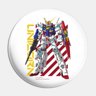 Gundam Unicorn Pin