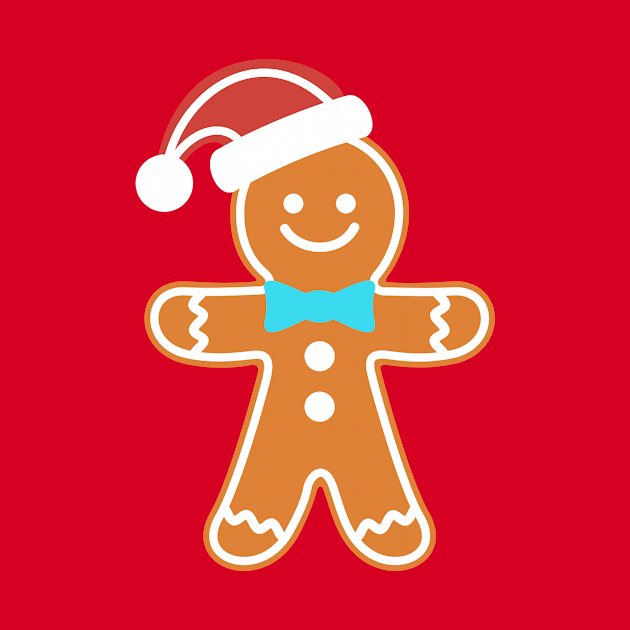 Gingerbread Man Christmas by vladocar