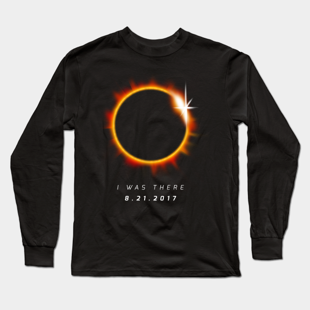 Total Solar Eclipse August 21 2017 - Long Sleeve T-Shirt TeePublic