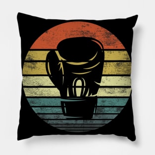 Retro Vintage Boxing Gloves Pillow