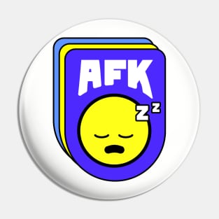 AFK Zzz Video games Retro gaming Pin