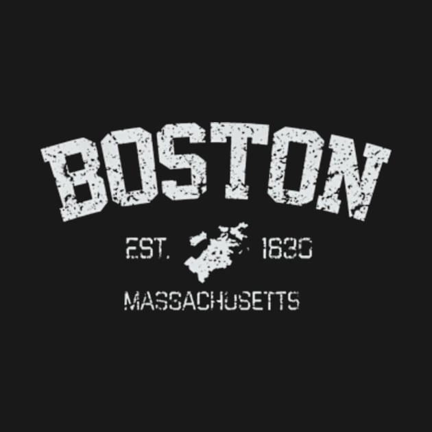 Vintage Boston Massachusetts Est. 1630 Souvenir by Daysy1