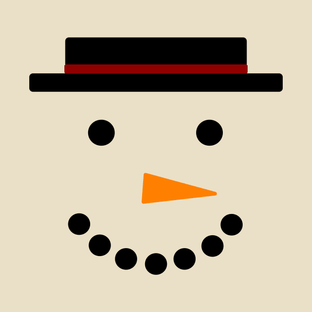 Snowman Face by numpdog