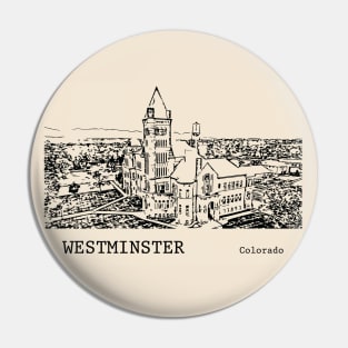 Westminster - Colorado Pin