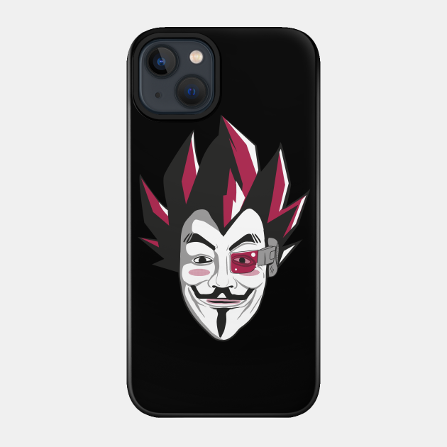 V for Vegeta - V For Vendetta - Phone Case