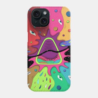 Psychedelic Background Phone Case