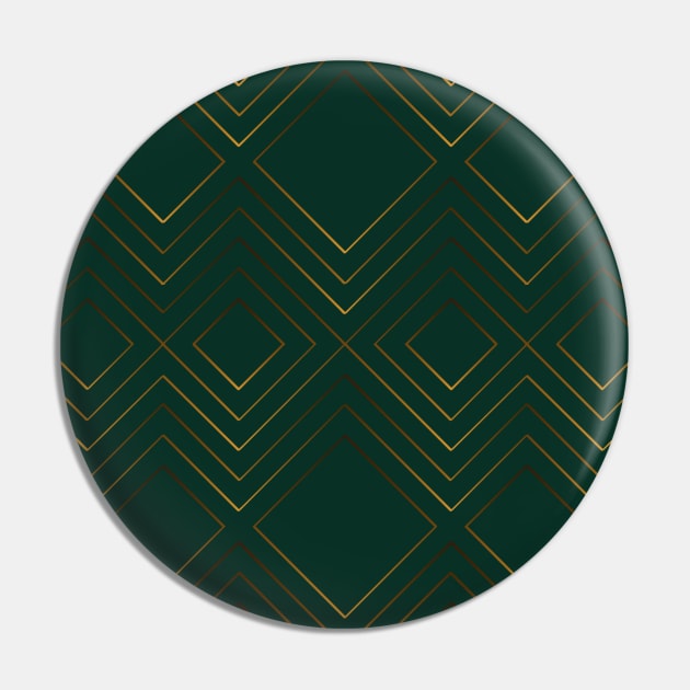 Christmas elegant pattern geometric green gold Pin by carolsalazar