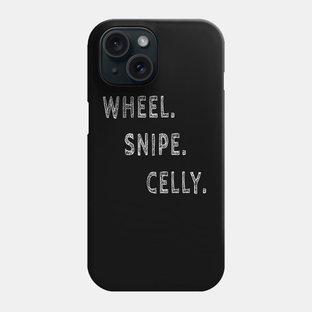 wheel snipe celly funny meme hockey Phone Case by salah_698