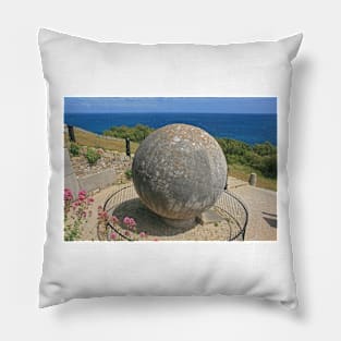 The Great Globe, Durlston Head, June 2022 Pillow