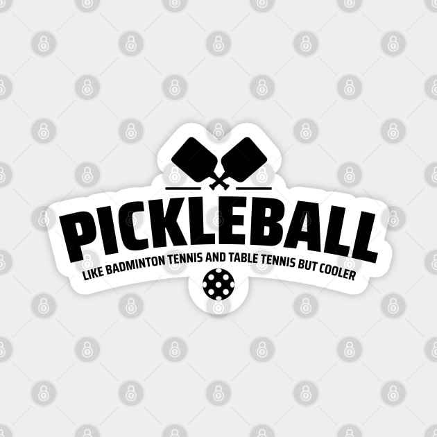 pickleball Magnet by Mandala Project