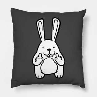 Bunny and Birds Pillow