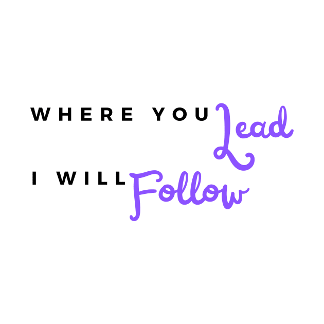 Lead/Follow by Bella Gioia Designs