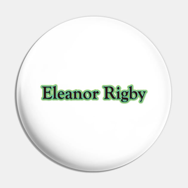 Eleanor Rigby (The Beatles) Pin by QinoDesign