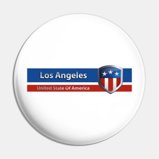 Los Angeles United State Pin