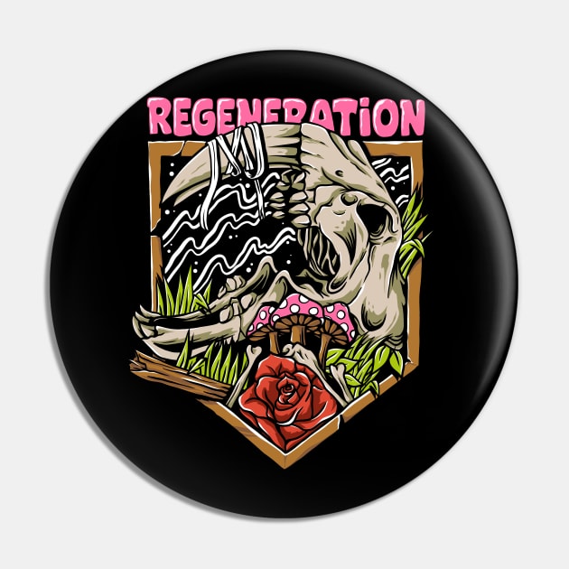 Natural Regeneration Pin by HzM Studio