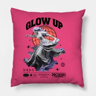 GLOW UP - Mental Health T-shirt Pillow